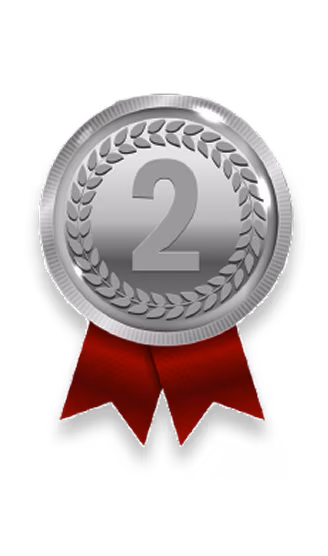 2 Place Badge