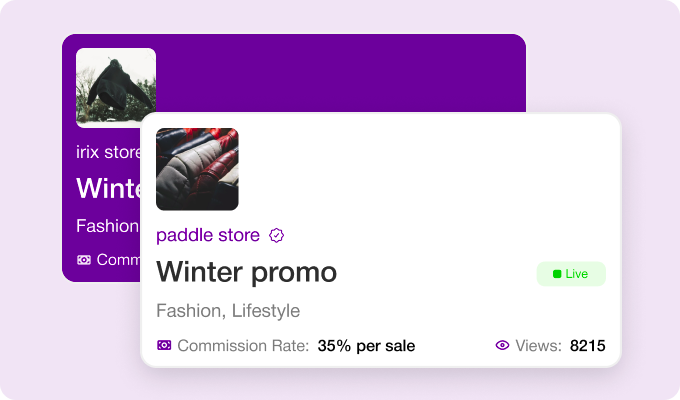 Browse & promote campaigns