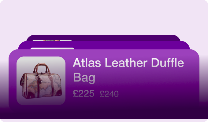 Upload and manage products