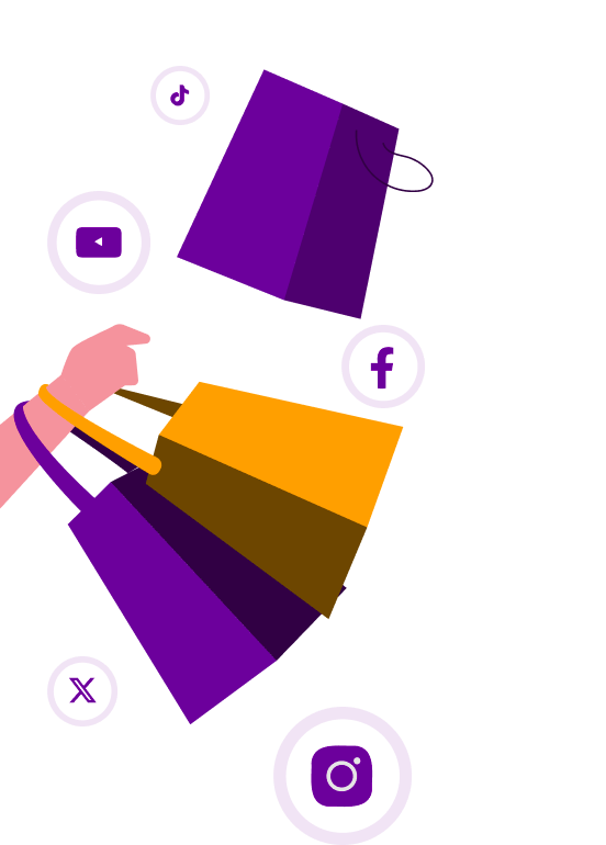 Shopping illustration